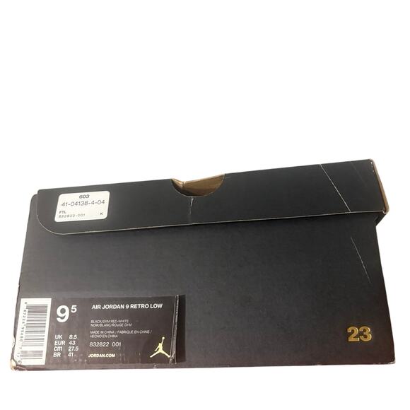 Air Jordan 9 Retro Low Snakeskin - Men’s Size 9.5 - Picture 8 of 10